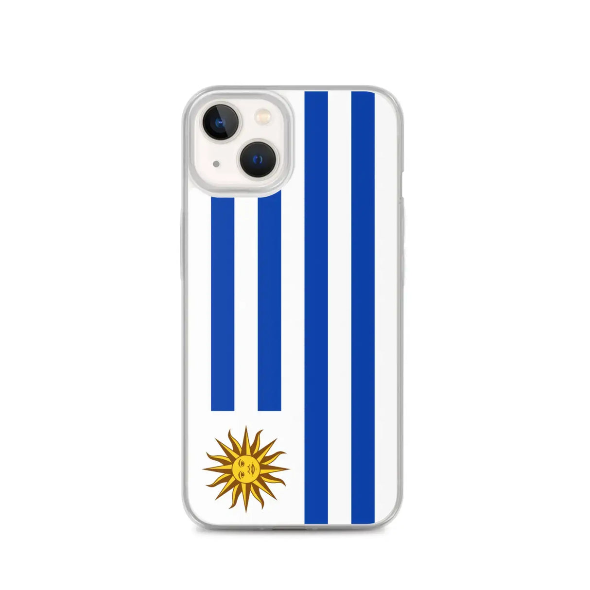 Coque iphone drapeau uruguay souple antichoc transparente