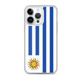 Coque iphone drapeau uruguay souple antichoc transparente