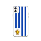 Coque iphone drapeau uruguay souple antichoc transparente