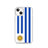 Coque iphone drapeau uruguay souple antichoc transparente