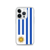Coque iphone drapeau uruguay souple antichoc transparente