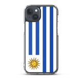 Coque iphone drapeau uruguay souple antichoc transparente