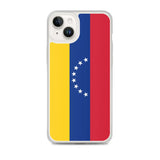 Coque iphone drapeau venezuela souple antichoc transparente