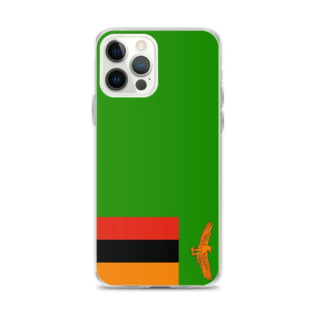 Coque iphone drapeau zambie souple transparente antichoc