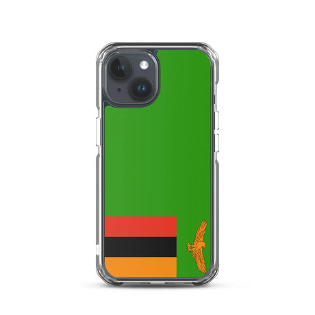 Coque iphone drapeau zambie souple transparente antichoc