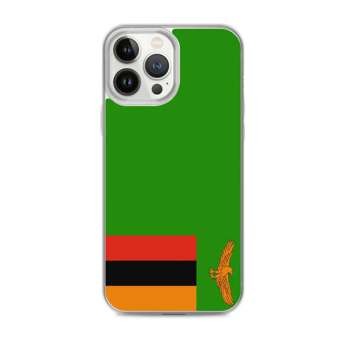 Coque iphone drapeau zambie souple transparente antichoc
