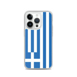 Coque iphone grèce souple transparente antichoc élégante