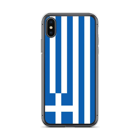 Coque iphone grèce souple transparente antichoc élégante