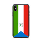 Coque iphone guinée équatoriale souple antichoc transparente