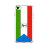 Coque iphone guinée équatoriale souple antichoc transparente