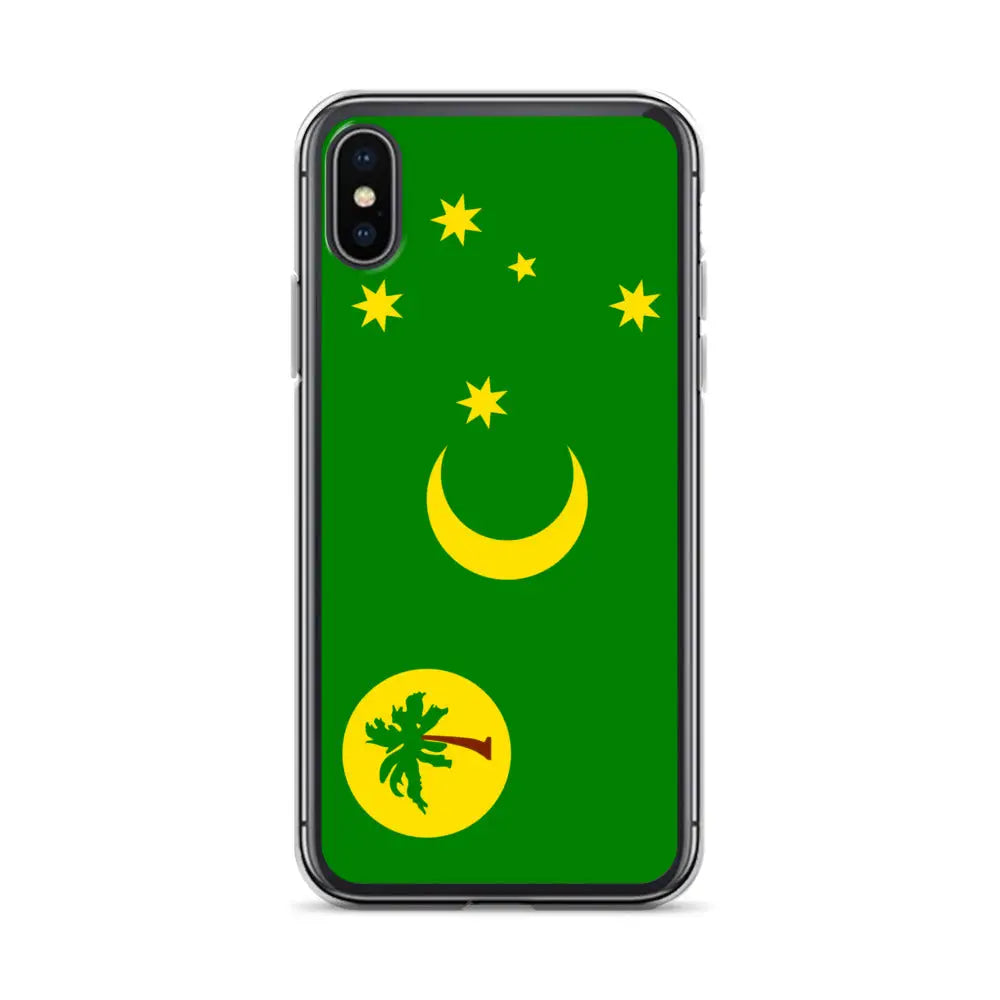 Coque iphone îles cocos souple transparente antichoc