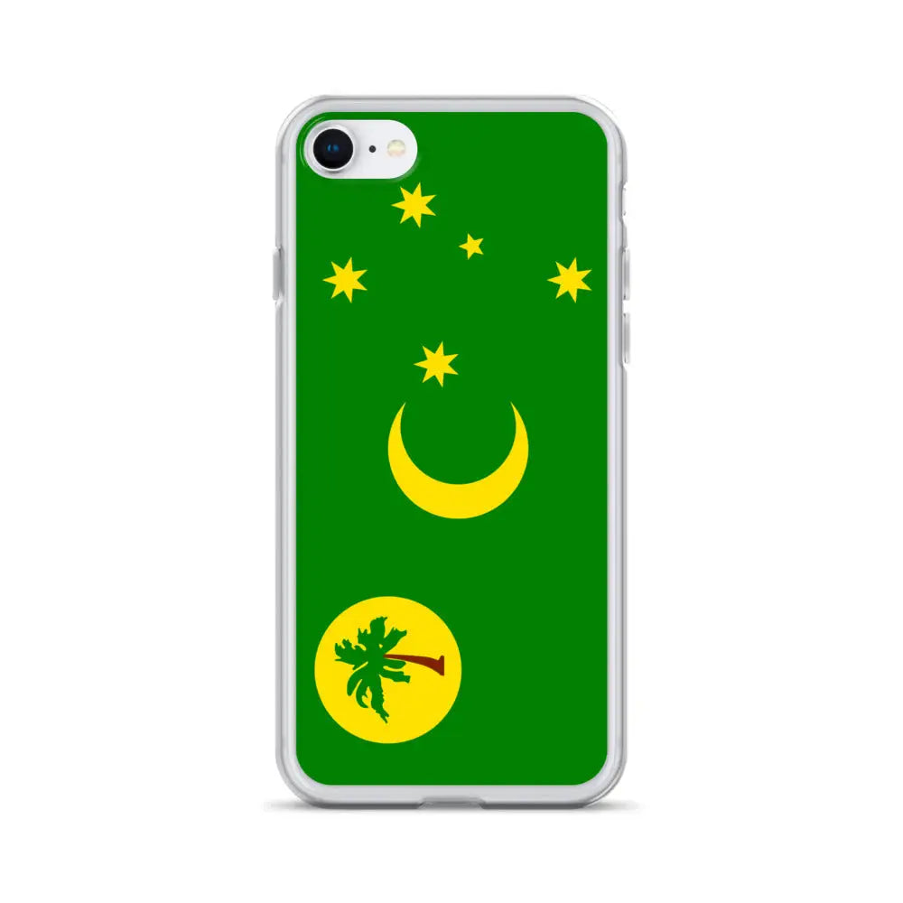Coque iphone îles cocos souple transparente antichoc