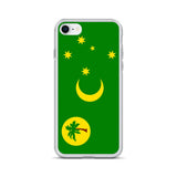 Coque iphone îles cocos souple transparente antichoc