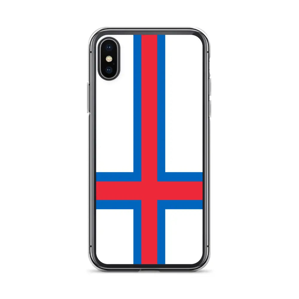 Coque iphone îles féroé souple antichoc transparente