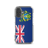 Coque iphone îles pitcairn souple antichoc transparente