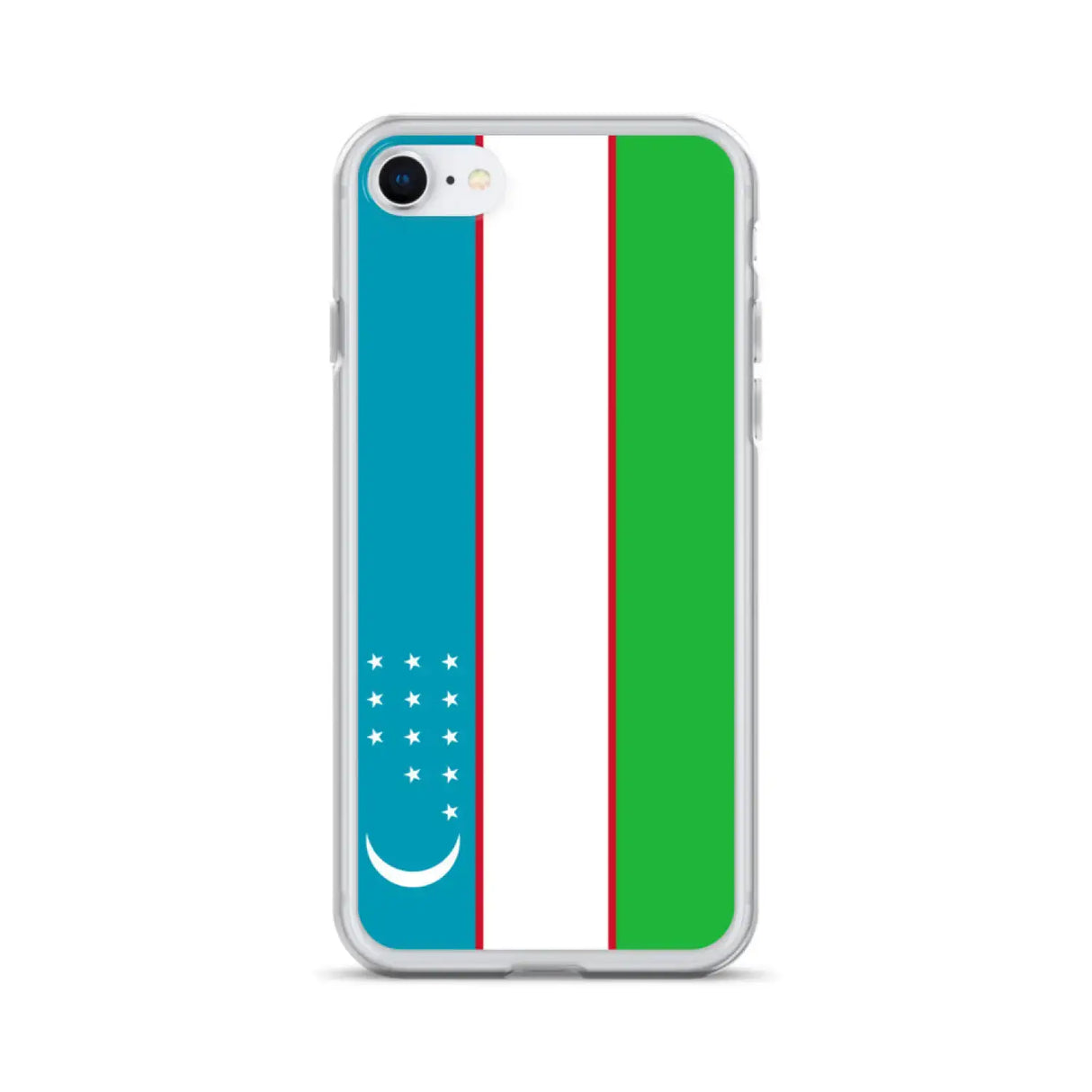 Coque iphone ouzbékistan souple et antichoc transparente