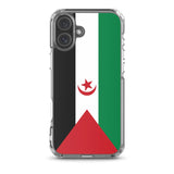 Coque iphone sahara occidental souple antichoc transparente