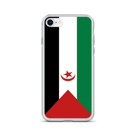 Coque iphone sahara occidental souple antichoc transparente