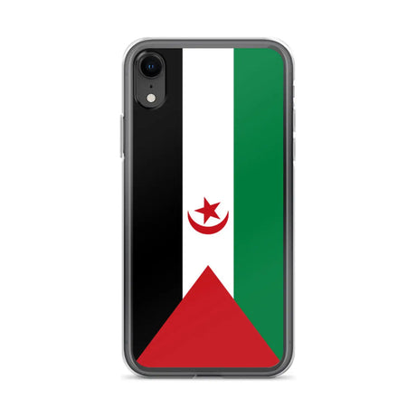 Coque iphone sahara occidental souple antichoc transparente