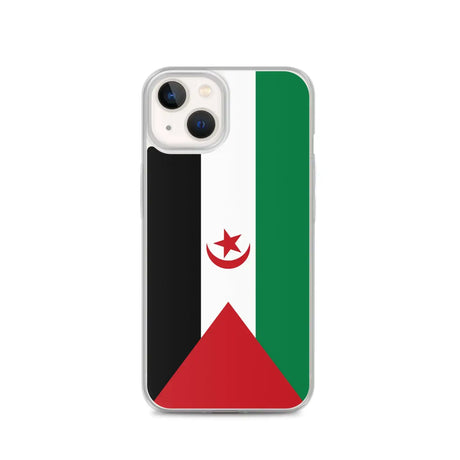 Coque iphone sahara occidental souple antichoc transparente