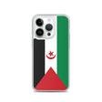 Coque iphone sahara occidental souple antichoc transparente