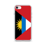 Flag of Antigua and Barbuda iPhone Case - Pixelforma