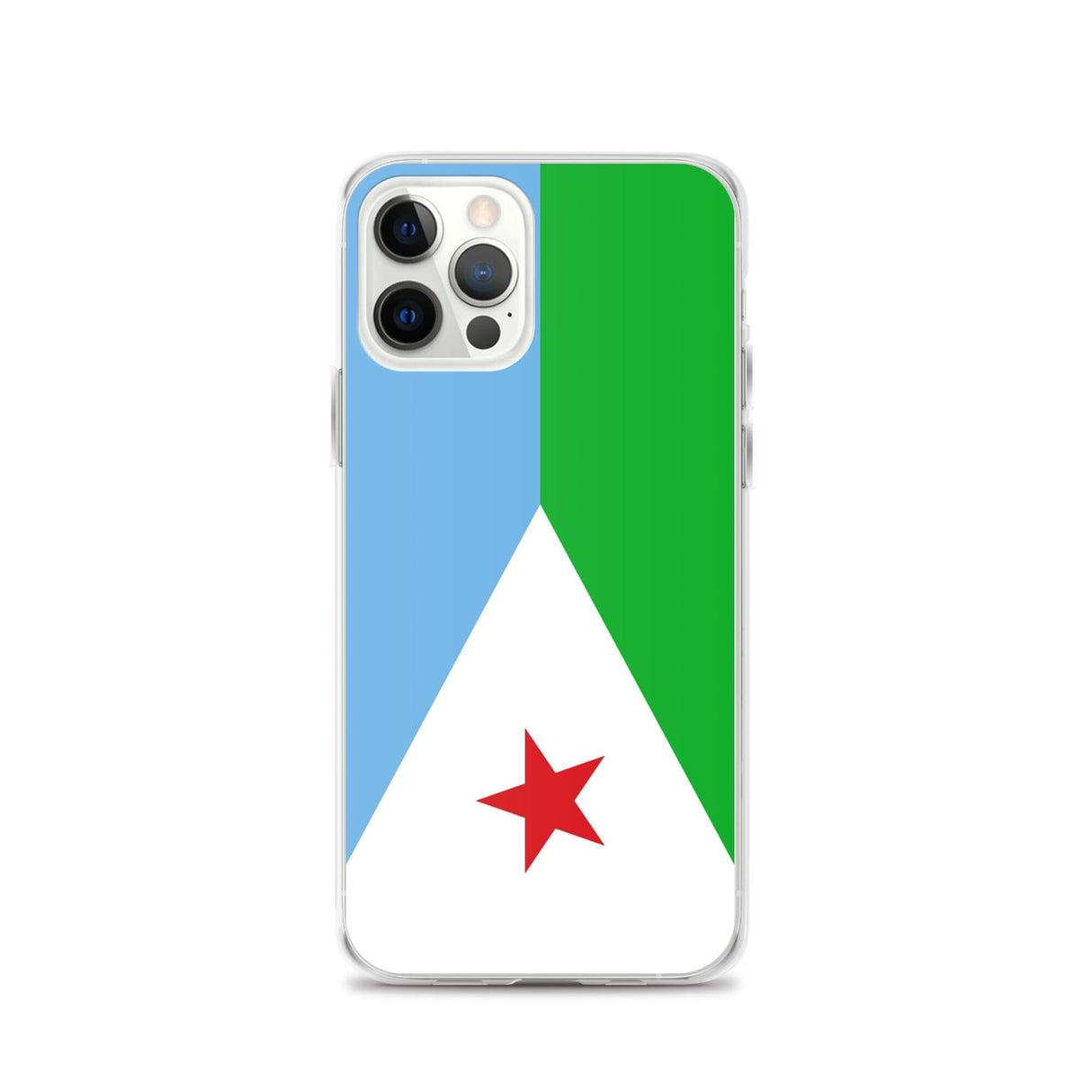 Flag of Djibouti iPhone Case - Pixelforma