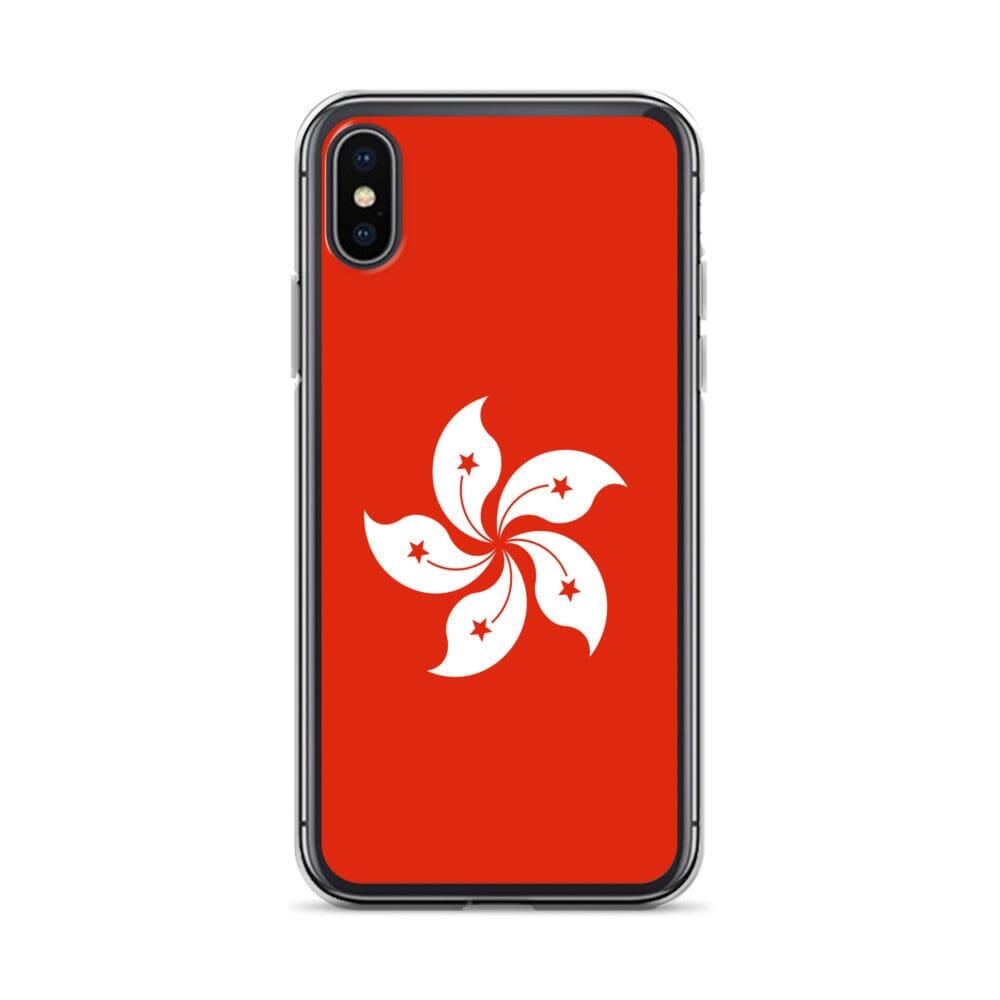 Hong Kong Flag iPhone Case - Pixelforma