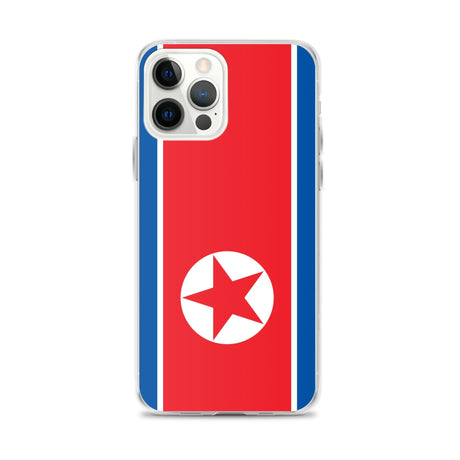 North Korea Flag iPhone Case - Pixelforma