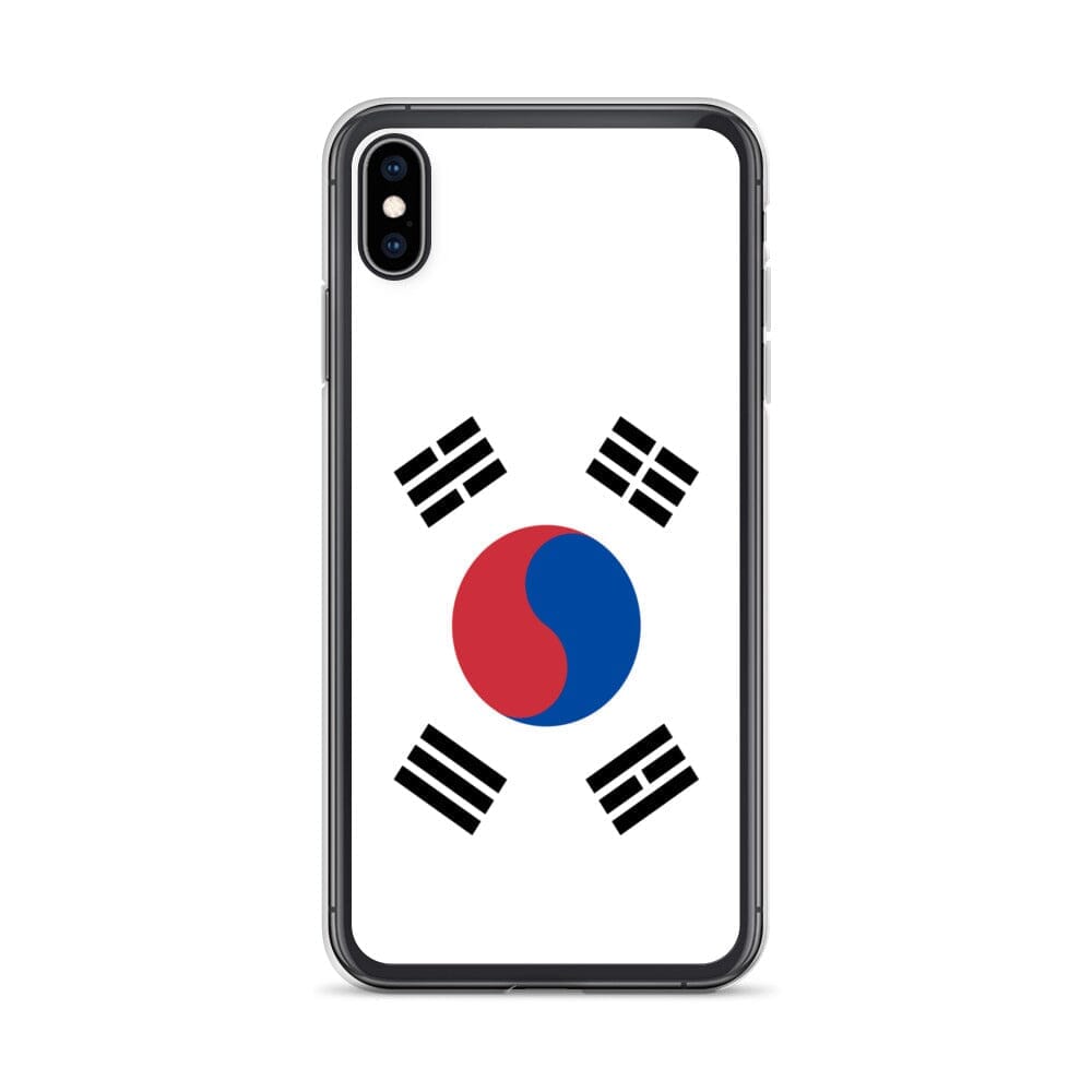 South Korea Flag iPhone Case - Pixelforma