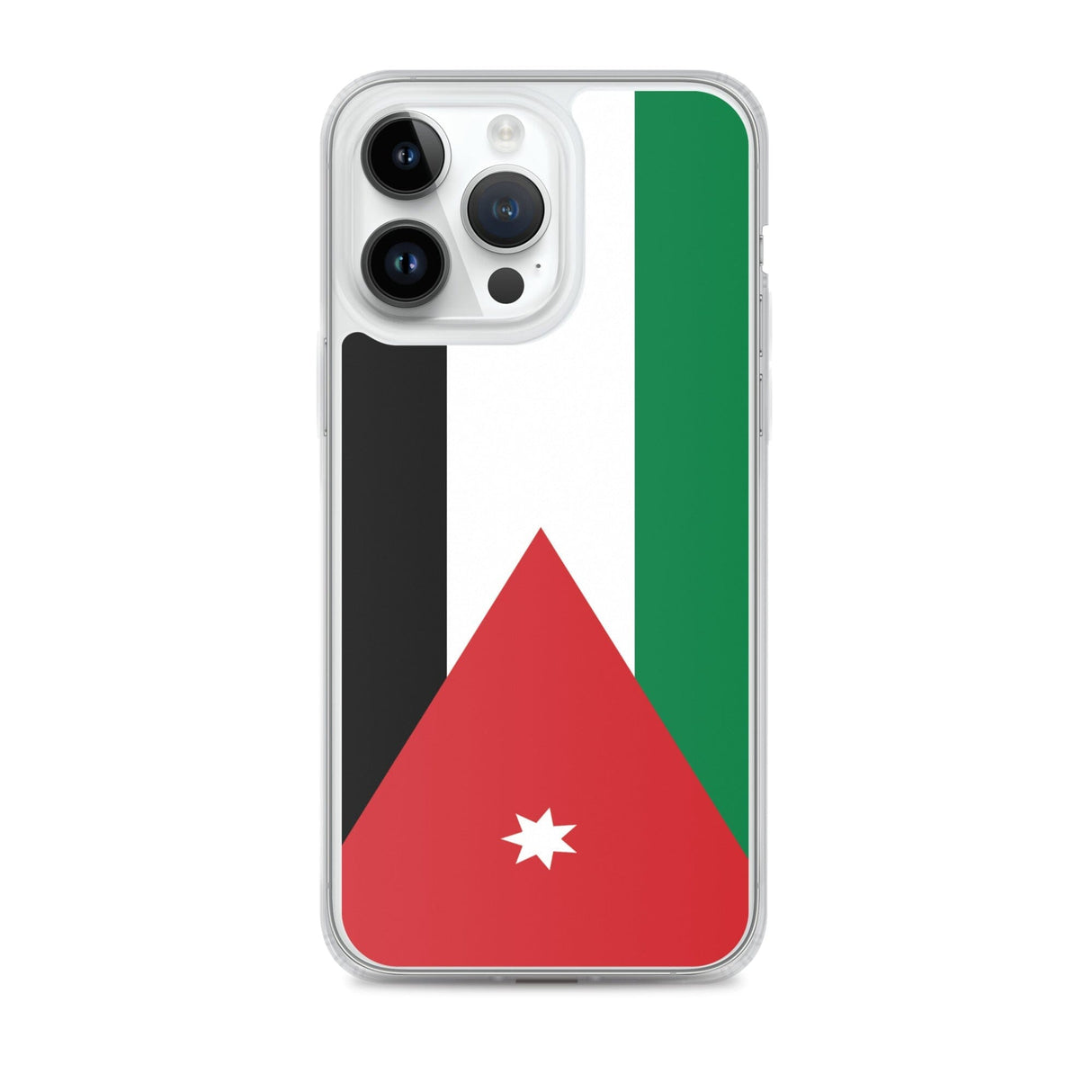 Flag of Jordan iPhone Case - Pixelforma