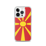 Flag of North Macedonia iPhone Case - Pixelforma