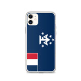 Official French Antarctic Flag iPhone Case - Pixelforma