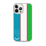 Flag of Uzbekistan iPhone Case - Pixelforma