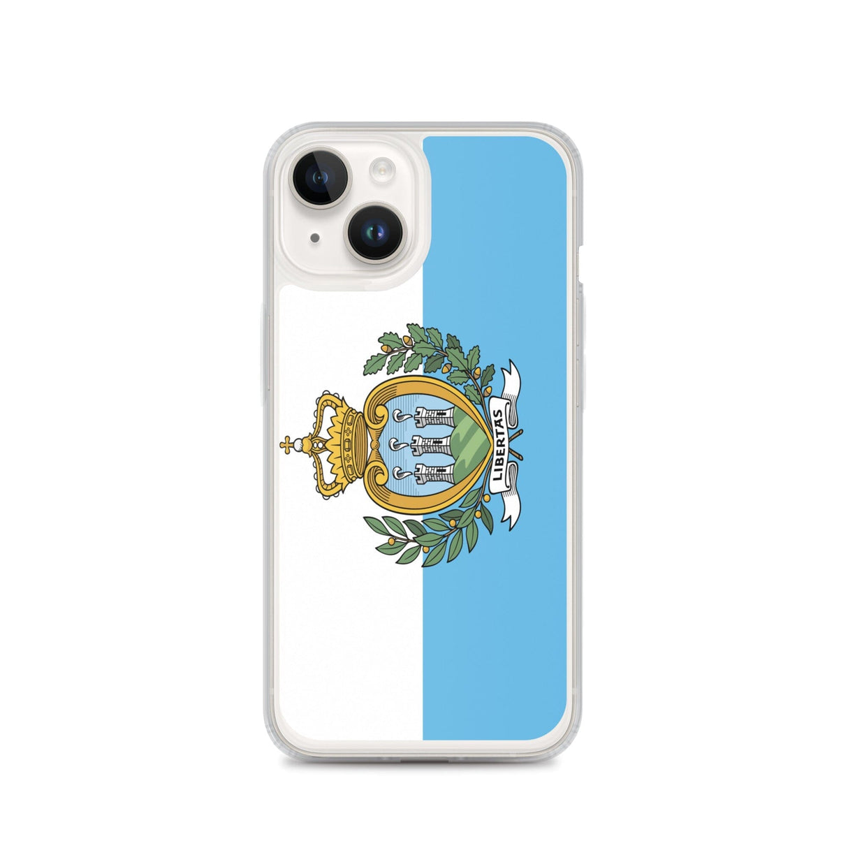 Flag of San Marino iPhone Case - Pixelforma