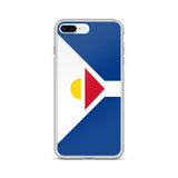 Flag of St. Maarten (French West Indies) iPhone Case - Pixelforma