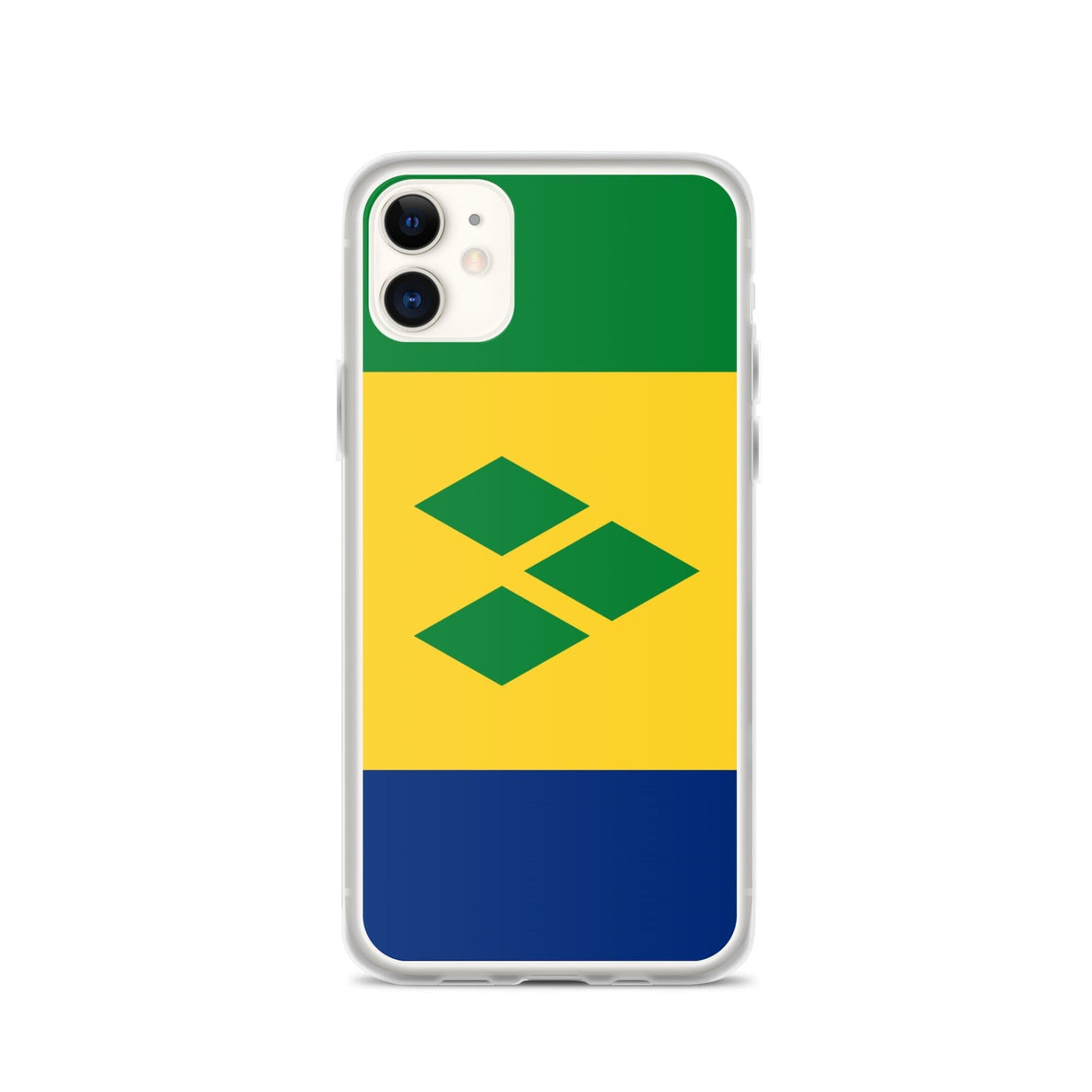 Flag of Saint Vincent and the Grenadines iPhone Case - Pixelforma