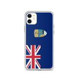 Flag of St. Helena, Ascension and Tristan da Cunha iPhone Case - Pixelforma