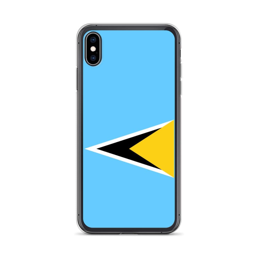 Flag of Saint Lucia iPhone Case - Pixelforma