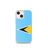 Flag of Saint Lucia iPhone Case - Pixelforma