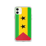 Flag of São Tomé and Príncipe iPhone Case - Pixelforma