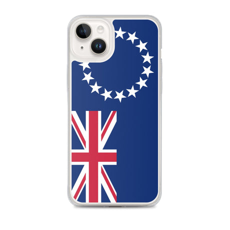 Flag of the Cook Islands iPhone Case - Pixelforma
