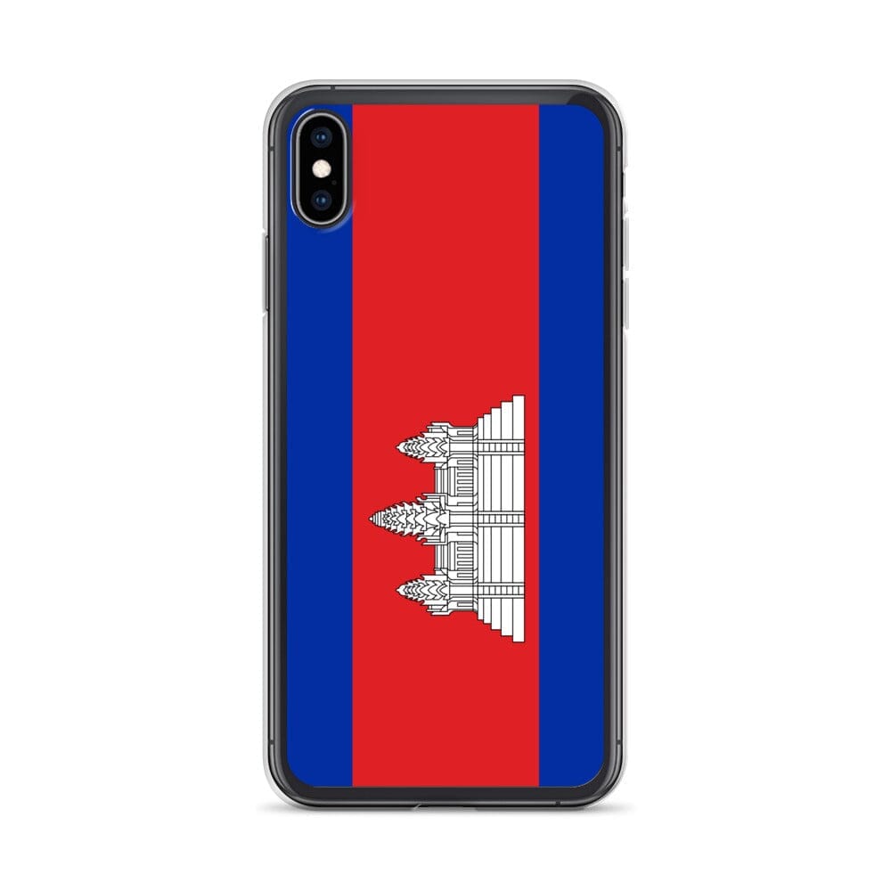 Cambodia Flag iPhone Case - Pixelforma
