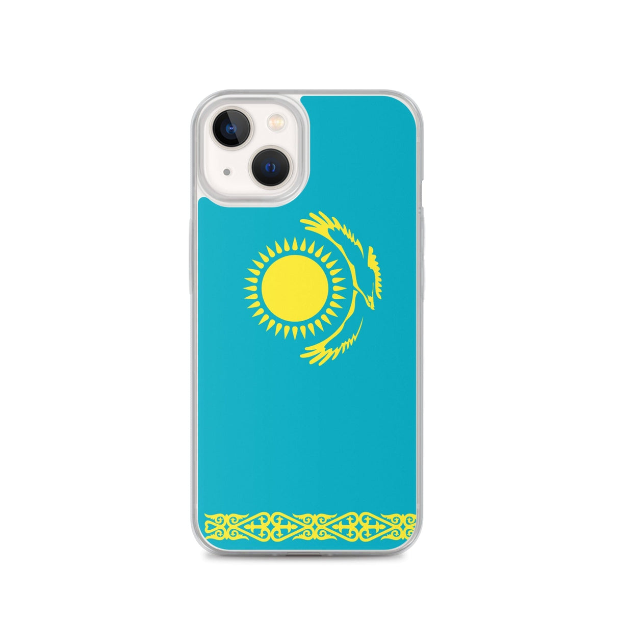 Official Kazakhstan Flag iPhone Case - Pixelforma