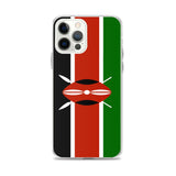 Flag of Kenya iPhone Case - Pixelforma