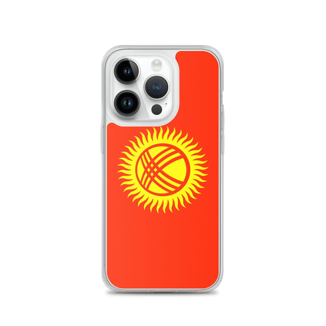 Flag of Kyrgyzstan iPhone Case - Pixelforma