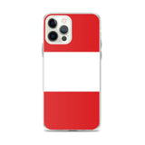 Flag of Peru iPhone Case - Pixelforma