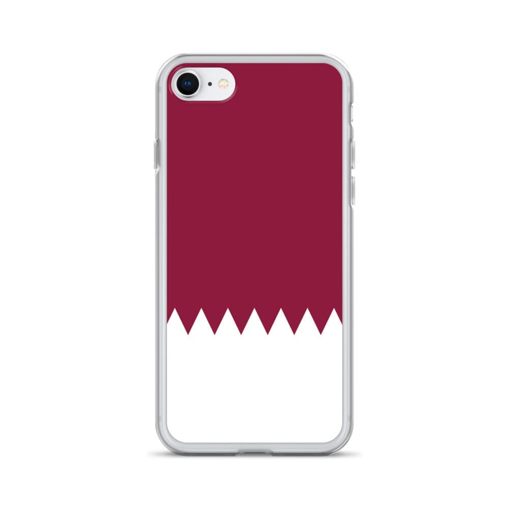 Qatar Flag iPhone Case - Pixelforma