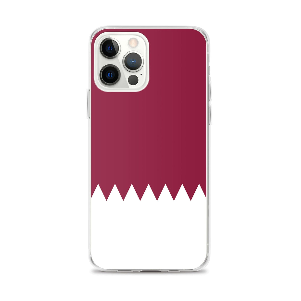 Qatar Flag iPhone Case - Pixelforma