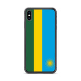 Flag of Rwanda iPhone Case - Pixelforma